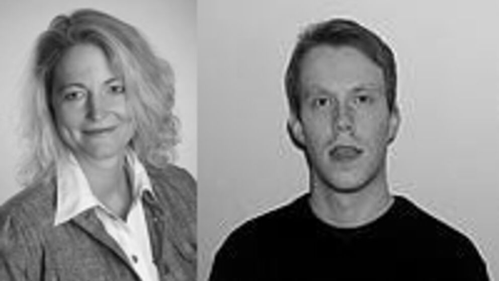 Foto: Frau Dr. Annette Wiegelmann-Bals und Herr Dr. Lars Zumbansen (Institut für Kunst, Musik, Textil)