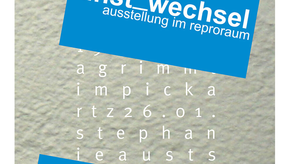 Abbildung: Plakat zum Kunst_Wechsel