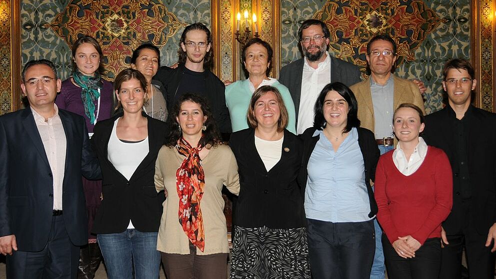 Foto: Deutsch-Türkisches Projekt unter Leitung von Prof. Dr. &#350;eyda Ozil (obere Reihe, 4. v. li.) und Prof. Dr. Michael Hofmann (obere Reihe, 5. v. li.)