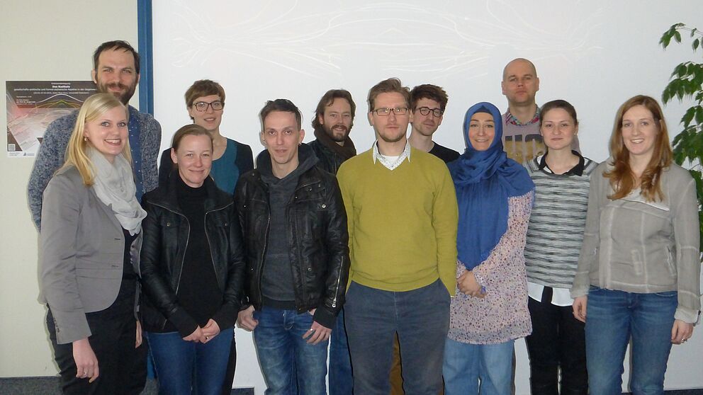 Foto (Universität Paderborn): Die Teilnehmer der Doktorandentagung.
