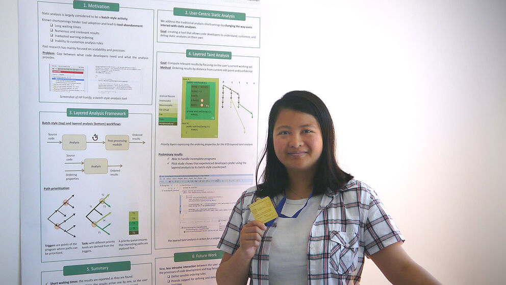 Foto: Thien-Duyen Lisa Nguyen Quang Do ist wissenschaftliche Mitarbeiterin am Fraunhofer IEM in der Abteilung Softwaretechnik.