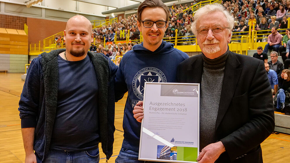 Foto (Universität Paderborn, Johannes Pauly): Gruppenbild