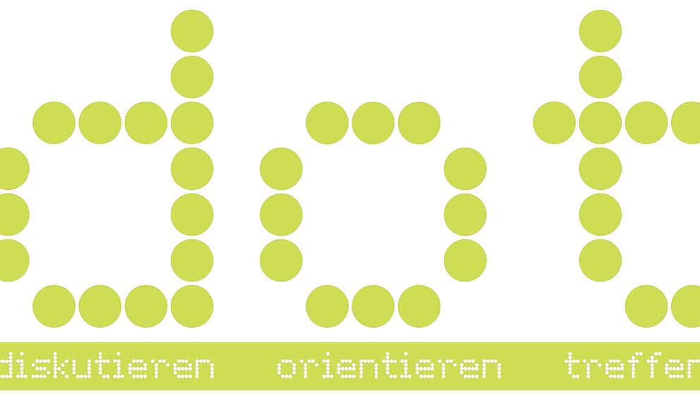 Grafik (Universität Paderborn): Die erste „dot- Firmenkontaktmesse für IT-Berufe“ stellt den direkten Kontakt zwischen Absolventen und Firmen her.