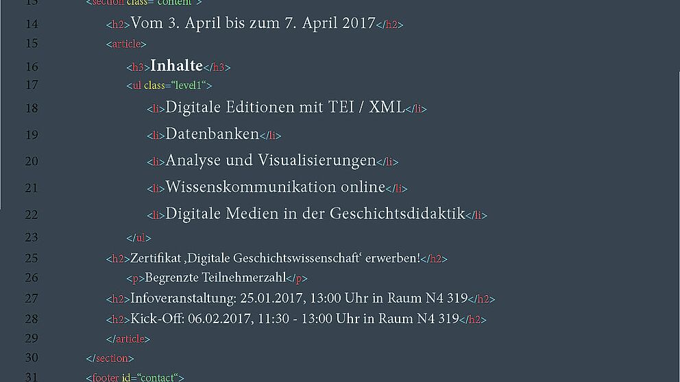 Abbildung: Plakat