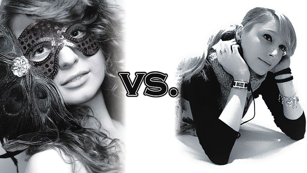 Foto (Abdruck frei): links Eugenie/„$asha“, rechts: Anna Lena.
