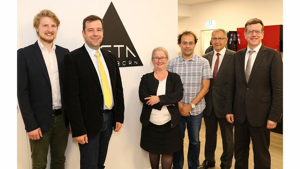 Foto (Universität Paderborn, Alexandra Dickhoff): Gruppenbild