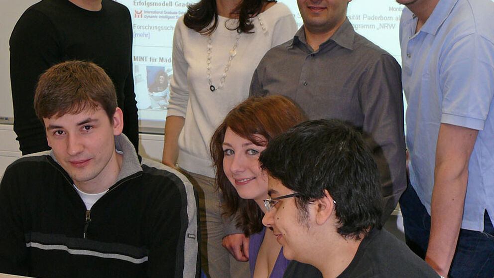 Foto (Universität Paderborn): Engagiert und erfolgreich: Informatikstudierende der Universität Paderborn