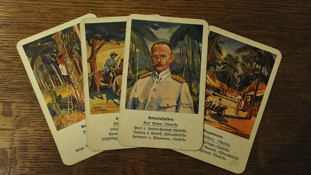 Foto (J. Schaaber): Koloniale Spurensuche in Westfalen – das Kolonialquartett.